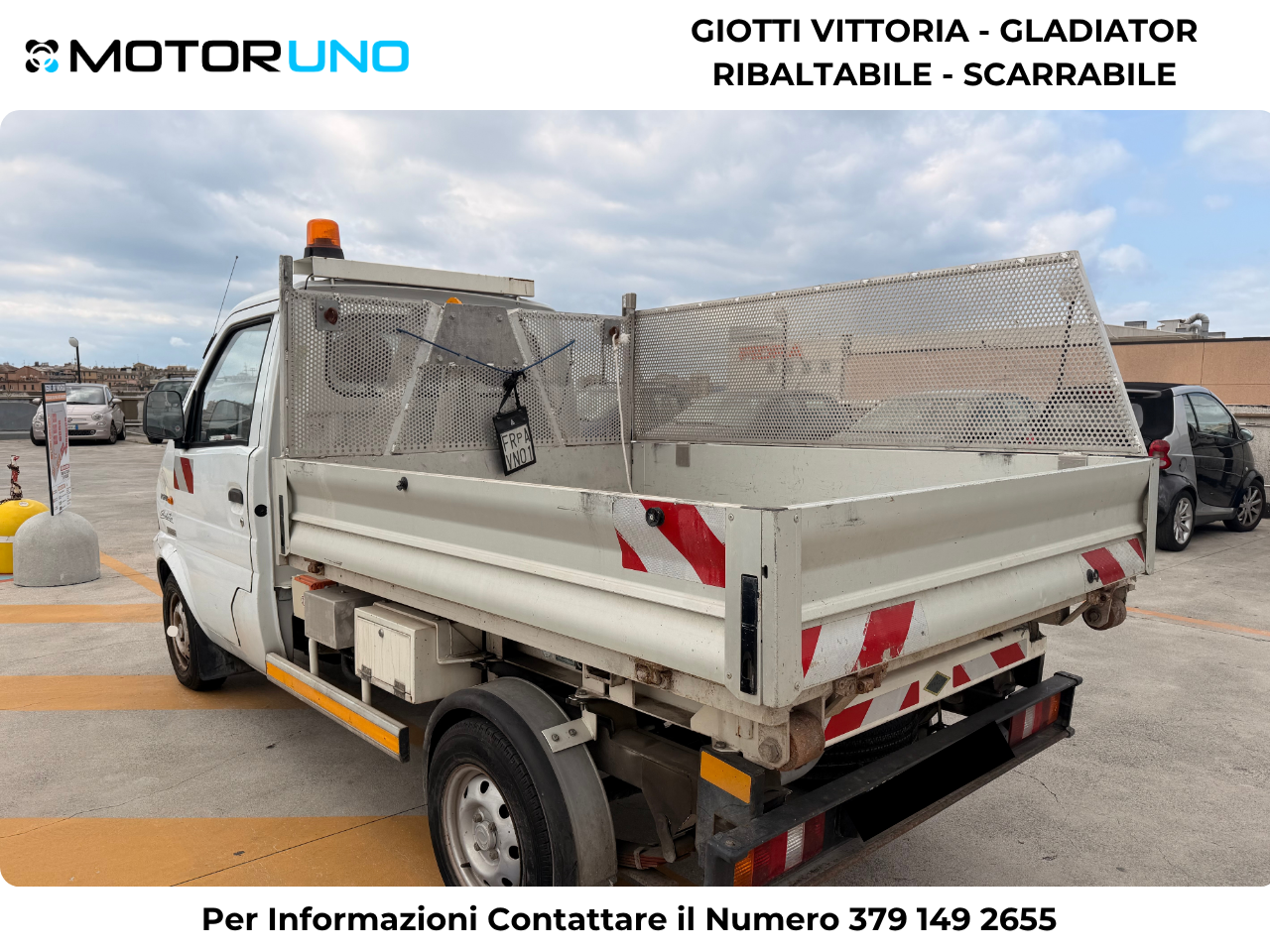 Giotti Vittoria Gladiator 1.3 Ribaltabile Scarrellabile